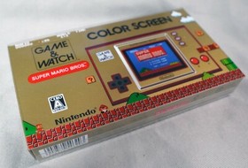 NINTENDO GAME & WATCH SUPER MARIO BROS. 35th limited BRAND NEW 2020 JAPAN rare