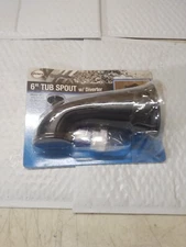 Danco 9D00011080 Matte Black Metal Pull-Up Diverter Tub Spout 6Lx3.07Hx3.07W in.