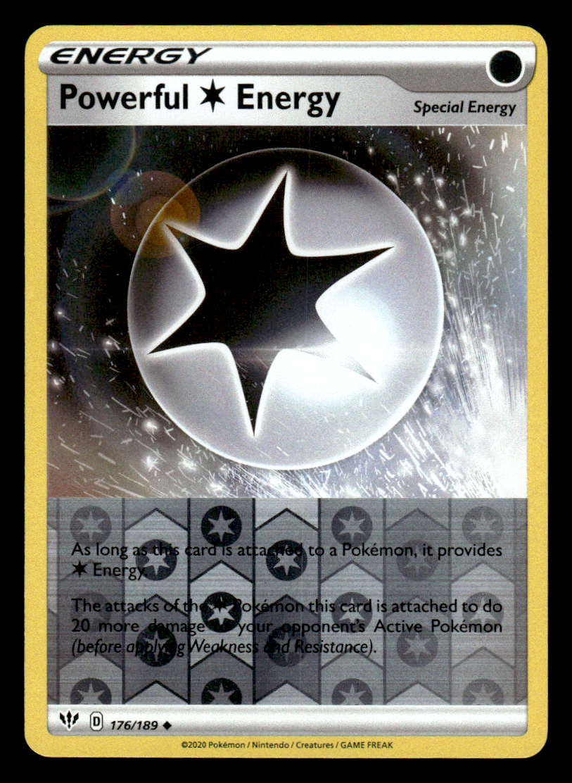 Powerful Energy 176/189 Darkness Ablaze Reverse Holo Uncommon
