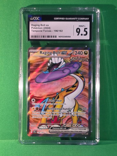Raging Bolt ex graded CGC 9.5 for sale on eBay