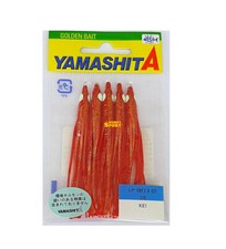 OCTOPUS YAMASHITA IKANAGO  LP 2.5''  COL. KE1 ROSSO GLITTER 8 CM MARE TRAINA