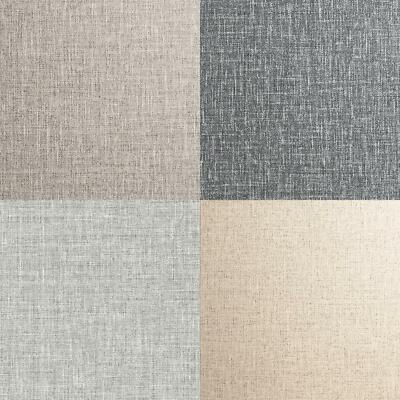 Schwere Vinyl County Uni Leinenoptik Tapete Struktur Kleister die Wand