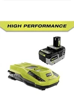 ONE+ 18V HIGH PERFORMANCE Lithium-Ion 4.0 Ah Battery and Charger Starter Kit