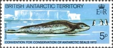 British Antarctica #SG113 MNH 1983 Leopard Seal Hydrurga leptonyx [96]