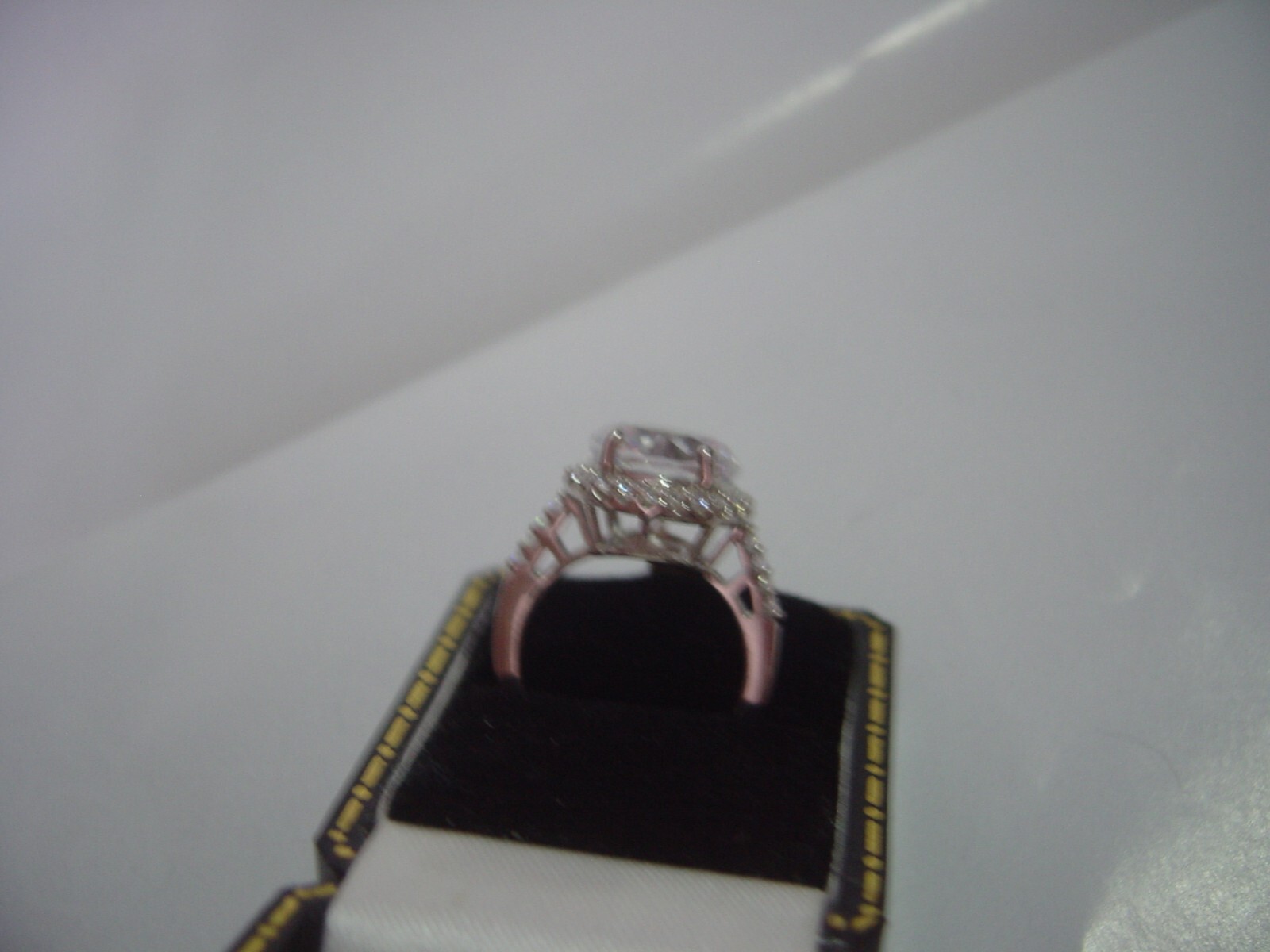 vintage beautiful LARGE Solid Silver Ring-fantast… - image 12