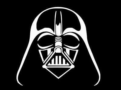 DARTH VADER HELMET Star Wars Vinyl Decal Car Sticker Wall CHOOSE SIZE COLOR