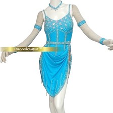  3217 Custom-made Latin Salsa Rumba Samba Jive Dance dress