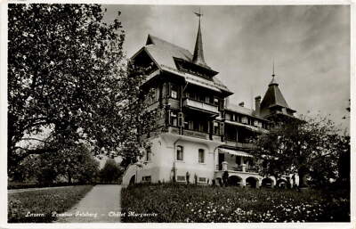 Luzern, Pension Felsberg, Chalet Marguerite, Kunstveriag K Postcard