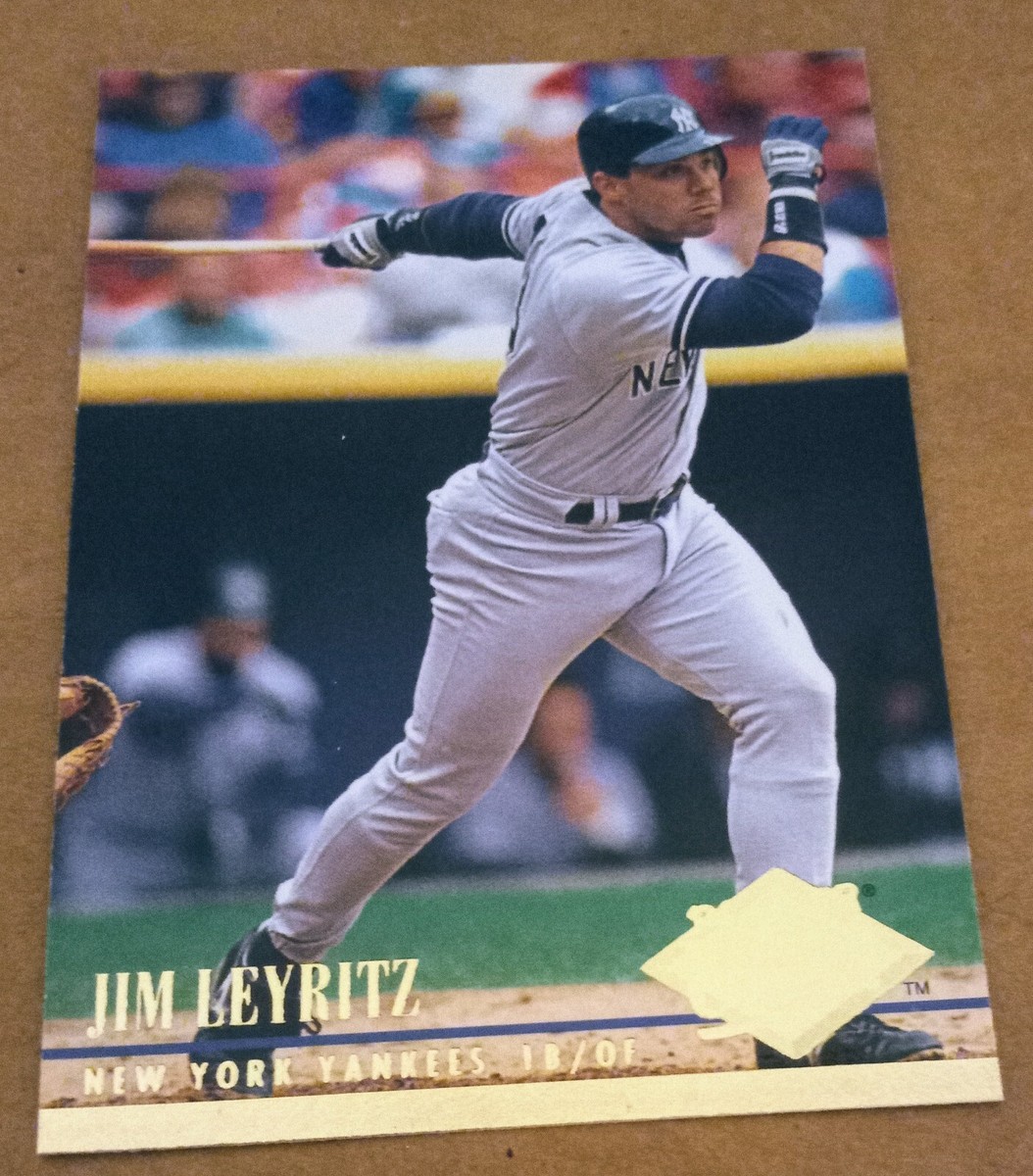 1994 Fleer Ultra Baseball JIM LEYRITZ Baseball Card #97. NEW YORK
