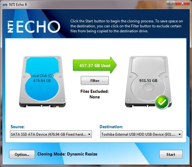 NTI Echo 6 | Disk Cloning & Migration Software | 2-in-1: Windows + Linux mode - Image 2 of 4