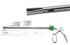 Laparoscopic Bulldog Clamp Forceps 10mm x 330mm with 6 Clips Surgi Inst ADDLER