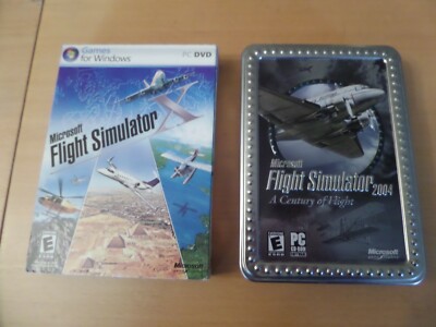 Microsoft Flight Simulator 2004 Century Of Flight & Flight Simulator X PCCD