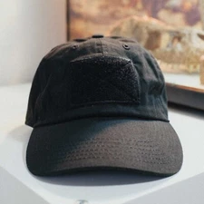 Hook and Loop Tactical Patch Cap Dad Hat