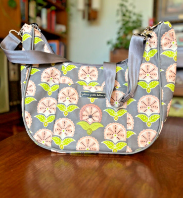 Petunia Pickle Bottom Shoulder Diaper Bag/Tote with changing pad