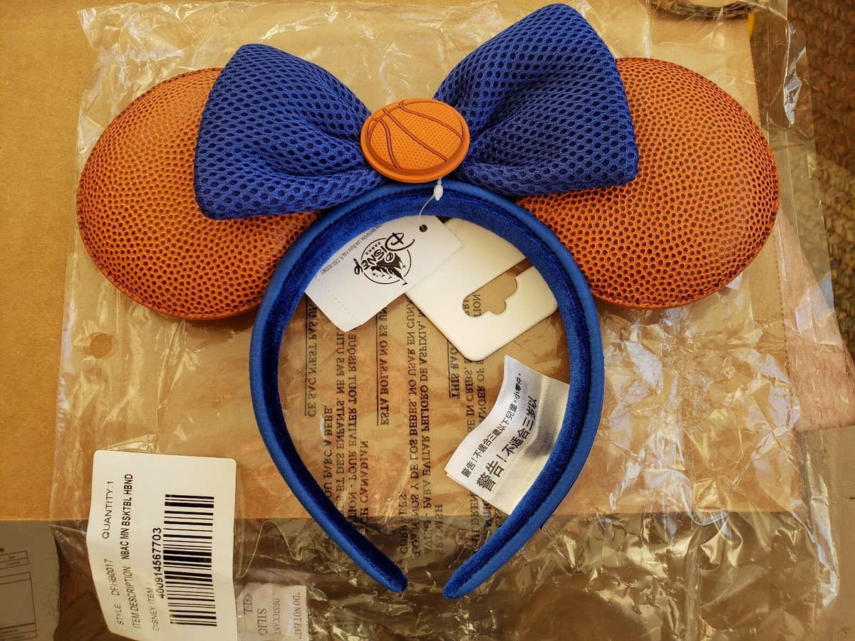 Disney Parks NBA Experience Minnie Mouse Ears Disney Springs 