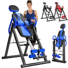 Inversionsbank Klappbar Inversionstisch mit Verstellbarer Schutzgurt Streckbank