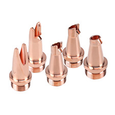 USA Laser Welder Nozzle 9 Pcs Thickened Welder Nozzle Tip Kit Copper Nozzles