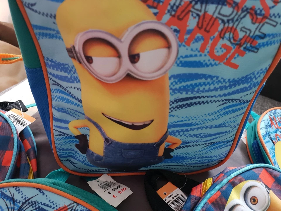 Minion Minions design UVP 18€ new RUCKSACK BACKPACK Boy Girl Unisex Kinder child - Bild 2 von 4