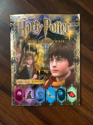 Harry Potter and the Philosopher´s stone Panini album (100% completed)