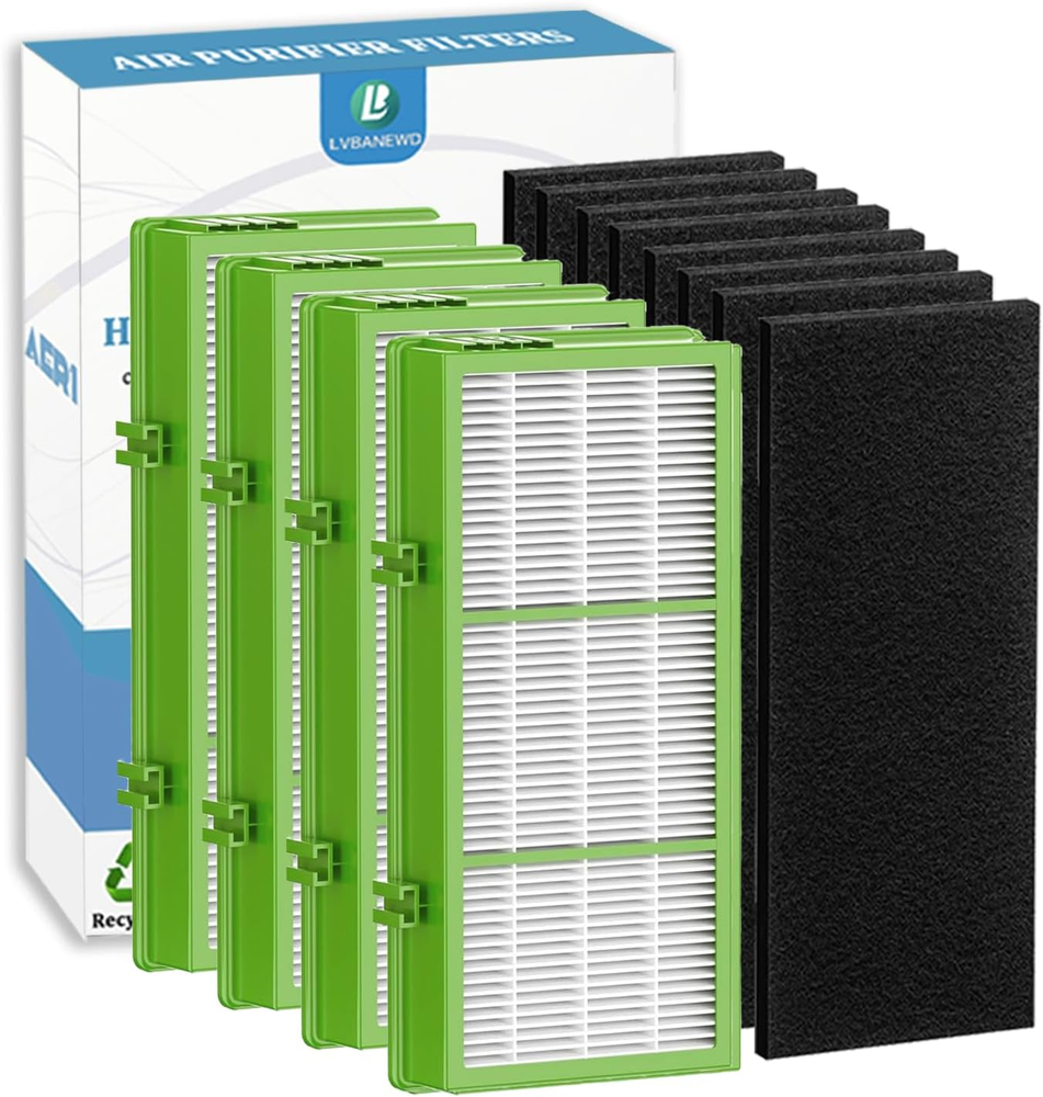 Aer1 HEPA Filter Replacement for Holmes Air Purifiers - 4 Pack