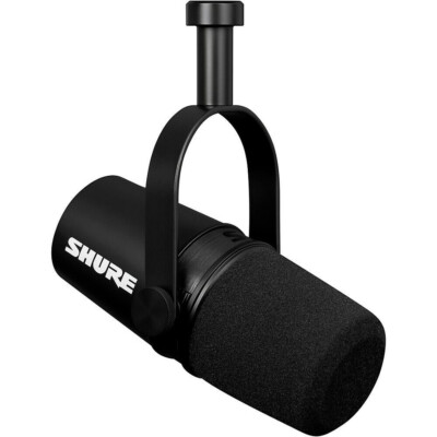 Genuine SHURE MV7-X Microphone XLR Mic for Podcast Streaming Broadcast Recording