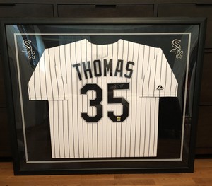 frank thomas signed jersey