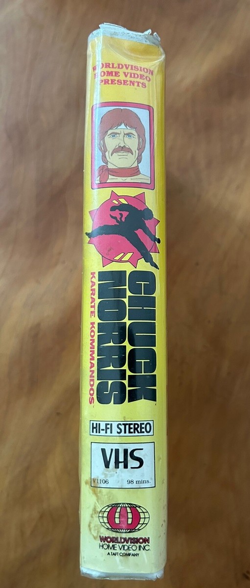 Chuck Norris Karate Kommandos VHS | eBay