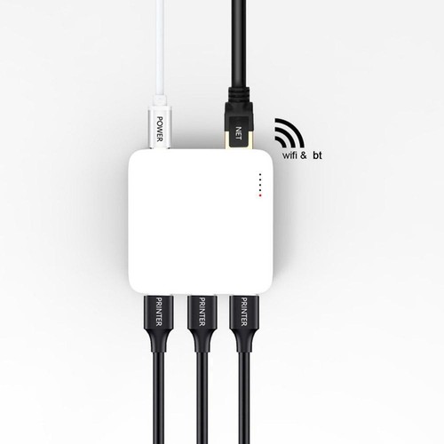 Blue-TH USB Serwer druku Sieć z 3-portowym Ethernet do drukarek wielofunkcyjnych✨k X1S8 - Zdjęcie 16 z 21