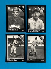 1991 Sporting News Card Lot Chief Bender Neal Ball Bengough 1927 Yankees Barry