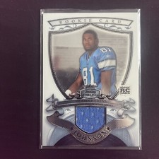 Calvin Johnson Rookie Card Topps Holographic Jersey Patch