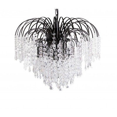 Loxton Lighting Water Fountain 4 Lighting Pendant With Black