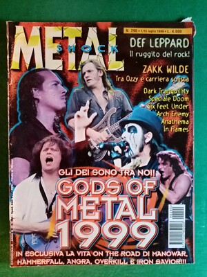  R@R@ MAGAZIN 90ER JAHRE METAL SHOCK - ZAKK WILDE - REF.5947