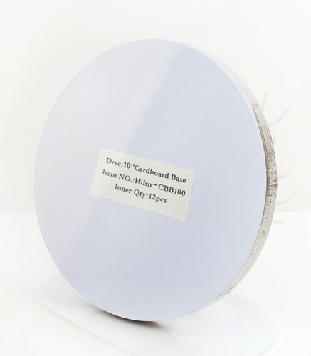 12PK,24PK Cake Base Rigid 2mm/2.5mm Cake Boards Whiteboard Tray 6''8''10''12'' - Picture 9 of 19