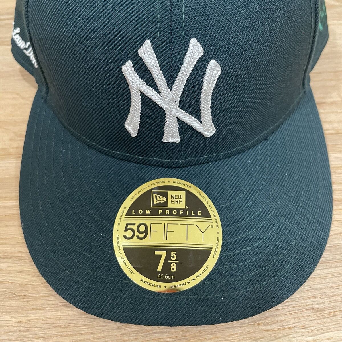 Aime Leon Dore x New Era Chain Stitch Yankee Hat Green 7 5/8 Aime Leon Dore x New Era Chain Stitch Yankee Hat Green 7 5/8