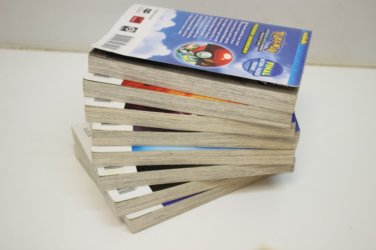 Pokemon Diamond And Pearl Adventure COMPLETE SET 1-8 Manga