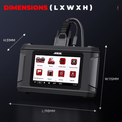 ANCEL DP500 Mileage Correction Cluster Calibration Odometer Adjustment