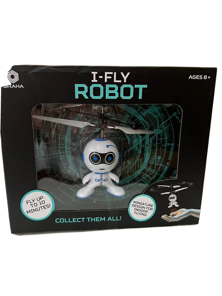Very Cute I-fly robot BRAHA, Miniature Design For Indoor Flaying. New In Box - Image 2 of 4
