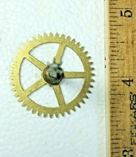 Herschede Clock Movement Time Side 4th Wheel (See Pics to ID Movement) (K6953)