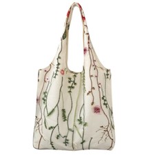 Femmes Dentelle Toile Sac Preppie Décontracté Sac à Main Floral Broderie Sac