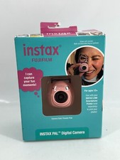 Fujifilm INSTAX PAL Digital Camera w/ Multi-Use Detachable Ring - Powder Pink
