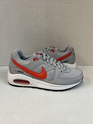 Nike Air Max Command Flex GS Wolf Grey Red 2020 Sz Brand New