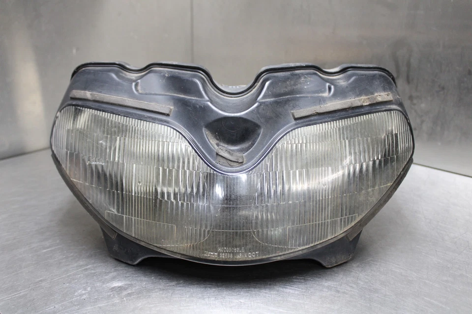 98-03 SUZUKI TL1000R FRONT HEADLIGHT HEAD LIGHT LAMP BROKEN DAMAGED Foto 3 de 4