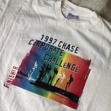 Vintage 90s Running Single Stitch T Shirt All Sport Made In USA XL