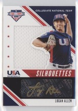 2020 Panini USA Baseball Stars & Stripes Black Gold 33/89 Logan Allen Auto 0zb0