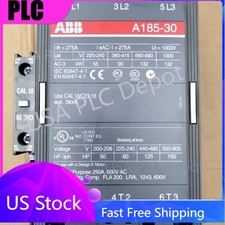 New In Box ABB A185-30 A185-30-11 AC Contactor 24V、110V、220-230V US Free TAX