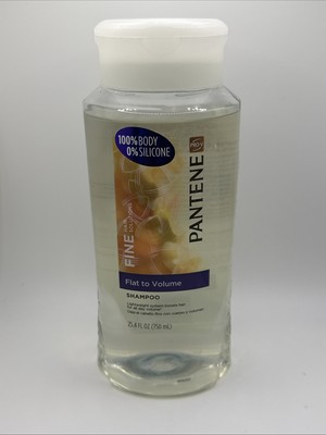NEW Pantene Pro-V Fine Flat To Volume Shampoo 25.4 oz  Oz No Silicone