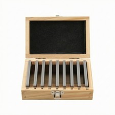 18 St&uuml;ck Parallel-Nivellierblock aus Stahl hochpr&auml;zise Machinist Block