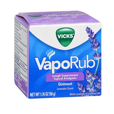 Vaporub Cough Suppressant Topical Analgesic Ointment La