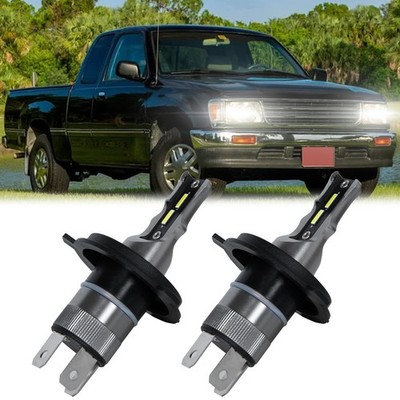 For Toyota T100 1993-1998 2X H4 9003 Front LED Headlight Bulbs High Low Beam