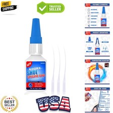 30g Shoe Glue - Ultimate Strength Adhesive for for Soles Boots Sneakers Heels...
